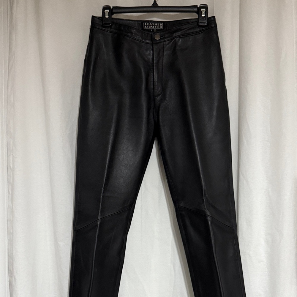 Leather limited Women’s pants vintage